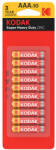 Kodak Extra Zinc Féltartós Mikro Elem AAA (1, 5V) B10