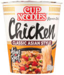 Nissin Cup Noodles poharas instant tésztaleves ízletes csirke ízesítéssel - 63 g