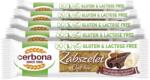 Cerbona Glutén- és laktózmentes zabszelet étcsokoládés-marcipános - Tízórai csomag / 5 x 40 g