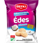 DETKI Cukormentes kókuszos omlós keksz, 180 g