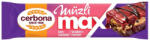Cerbona MAX Epres-csokoládés müzliszelet, málnás-karamella réteggel, kakaós bevonó talppal 30g