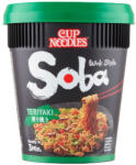 SOBA Nissin Soba Poharas instant tésztaétel teriyaki ízesítéssel - 90 g