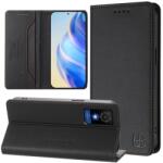  Husă rabatabilă RINA pentru TCL 501 negru