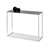 Vox bútor BALI konzolasztal, fekete márvány-króm