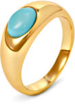Tchibo - Pánt alakú gyűrű türkizkék kővel - nő - méret 20 - türkiz