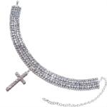 HARAHU Colier de damă KR-38901 - Argintiu KP38901