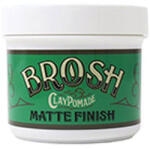Brosh Pomádé - Matt - Barber Size - Made in Japan - 280g (brosh-matt-280)