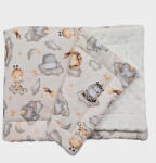 Vaganza 2 részes Bébi ágyneműgarnitúra 70x90 - Vadállat álom-Krém wellsoft (5999120540433)