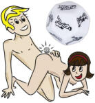 ORION Szex dobókocka, Orion, Sex-Positions, 3 x 3 x 3 cm, fehér, 12-oldalú, illusztrált szexpózokkal, tartós akril