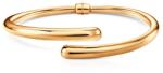 SAVICKI Brățară bangle din argint placat cu aur 5, 7 mm