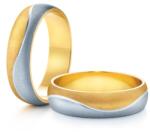 SAVICKI Verighete: aur bicolor, semicirculare, 5 mm - savicki - 11 158,00 RON
