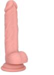 Guilty Toys Dildo Realist Martin cu Ventuza, Silicon Lichid, Natural, 17.1 cm, Guilty Toys Dildo