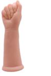 STD Dildo Fisting cu Ventuza, PVC, Natural, 27.1 cm Dildo