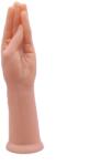 STD Dildo Fisting cu Ventuza la Baza, PVC, Natural, 28.6 cm Dildo