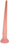 STD Dildo Anal Spear cu Ventuza, Silicon Lichid, Natural, 29 cm