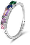 BeSpecial Inel argint 925 placat cu rodiu cu zirconia (IRR23)