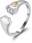 BeSpecial Inel argint 925 placat cu rodiu cu zirconiu (IRR18)