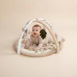 Babysteps Salteluta cu arcada interactiva pentru copii si bebelusi, activitati cu jucarii senzoriale , happy bear