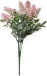 Clayre & Eef Floare artificiala roz verde 15x15x32 cm (6PL0351P)