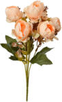 Clayre & Eef Buchet flori artificiale galbene verzi 12x10x34 cm (6PL0381Y)
