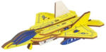  Puzzle 3D, din lemn, Avion de lupta, 23 piese (XA-G041H)