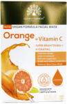 Sofine Masca Faciala Portocala + Vitamina C, Iluminatoare si Hidratanta, 25 ml, 10 bucati Masca de fata