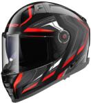 LS2 Ff811 Vector Ii Alizer Black / Metallic Red (C.LS.VECTOR II AL.N/RJ-32)