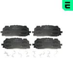 OPTIMAL set placute frana, frana disc OPTIMAL BP-12678 (BP-12678)