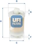 UFI filtru combustibil UFI 31.017. 01 (31.017.01) - automobilus