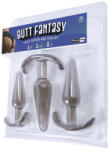Nmc Butt Fantasy Triple Tapered Anal Plug Set - primestars