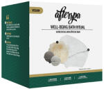 AfterSpa Well-Being Bath Ritual dárková sada šumivá bomba do koupele 2 ks + mycí houba + vlasový ručník