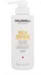 Goldwell Dualsenses Rich Repair 60sec Treatment egyperces regeneráló hajpakolás száraz és törékeny hajra 500 ml nőknek