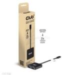 Club 3D USB Hub - CSV-1558 (3.2 USB-C to 2xHDMI, USB-C 100W PD3.0, 4k60Hz) (CSV-1558) (CSV-1558)