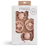 FRIGG Baby's First Pacifier Floral heart cumi Blush