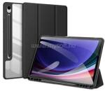 Dux Ducis TOBY tok álló, bőr hatású (aktív FLIP, oldalra nyíló, TRIFOLD, asztali tartó, ceruza tartó) FEKETE (GP-149762) (GP-149762)