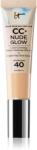 IT Cosmetics Your Skin But Better CC + Nude Glow crema CC pentru o piele mai luminoasa SPF 40 Fair Ivory 32 ml