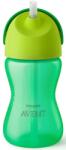 Philips Неразливаща чаша със сламка Philips Avent - 300 ml, за момче (SCF798/01)