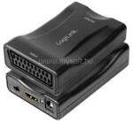LogiLink Video konverter, Scart/F - HDMI-A/F, 1080p, fekete (LOGILINK_CV0160) (LOGILINK_CV0160)