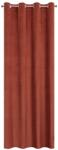 Eurofirany Lili bársony sötétítő függöny Burgundi vörös 140x250 cm (384158)