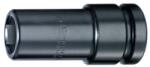 Stahlwille Ütőkulcsfej, 1" -os négyszögletes, hosszú, vékony profillal, kerekekhez, 32 mm-es átmérő