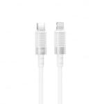 XO NB-Q282A kábel USB-C / Lightning 1M 27W fehér
