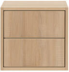 Leziter Boxie 2 fiókos fali szekrény 40x40x37 cm sonoma tölgy (LBX40402FST)