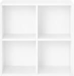 Boxie nyitott fali szekrény 80x80x37 cm fehér