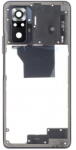Aftermarket Piese si componente Carcasa Mijloc - Geam Camera Spate Xiaomi Redmi Note 10 Pro, Gri (cc/mij/geam/g/XiRN10P) - vexio