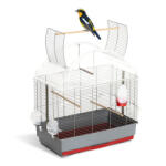  Madárkalitka Olga nyitható, kiülővé alakítható tetővel - 59 x 36 x 66 cm - pepita