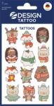 Avery Zweckform Autocolant, tatuaj, 1 foaie, 76x120 mm, AVERY ZWECKFORM, "Z-Desing No. 54151", animale (54151)