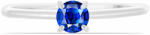  Ezüst Gyűrű Ausztrál Kék Zafírral - 0.7 Karát