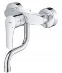 GROHE Eurosmart egykaros mosogató csaptelep falra szerelhető, króm (COR665)
