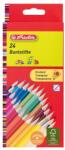 Herlitz Trio lakkozott 24db-os színes ceruza készlet (10412039)