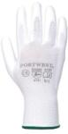  Szerelőkesztyű, tenyéren mártott, 10-es méret, fehér - patronbolt